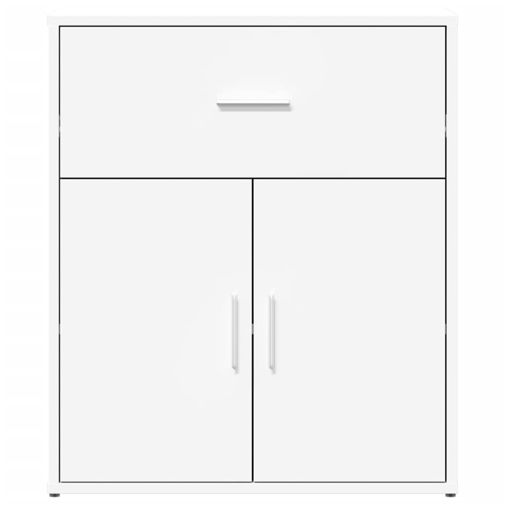 Buffet blanc 60x31x70 cm bois d'ingénierie - XIOS
