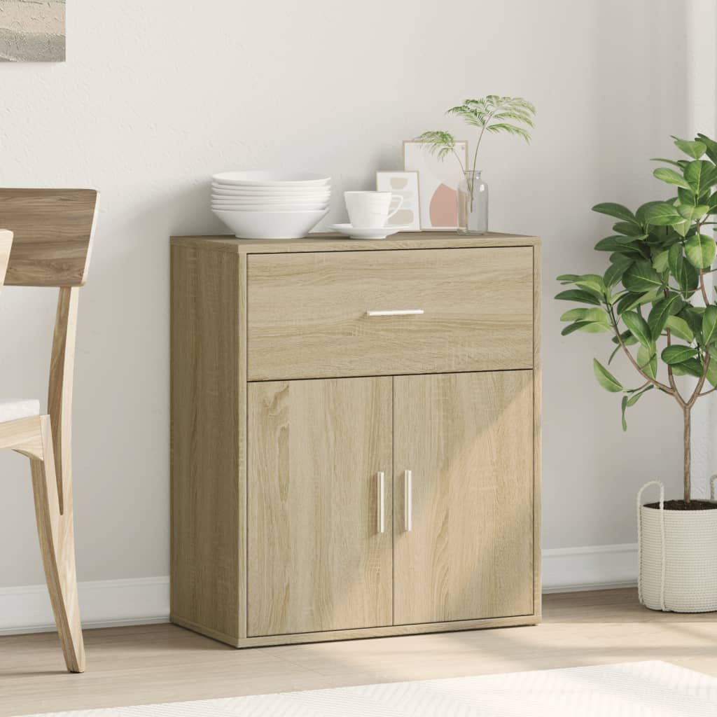 Buffet chêne sonoma 60x31x70 cm bois d'ingénierie - XIOS