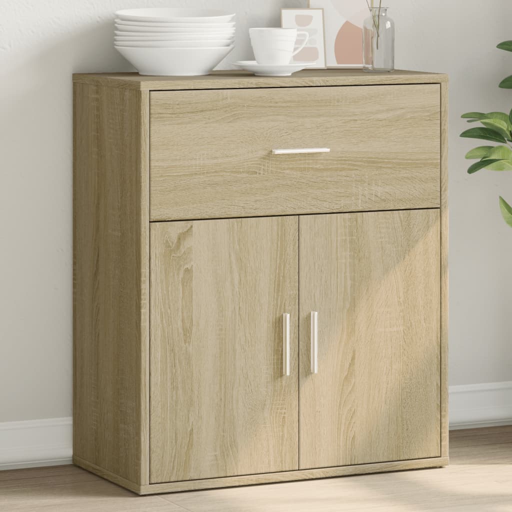 Buffet chêne sonoma 60x31x70 cm bois d'ingénierie - XIOS