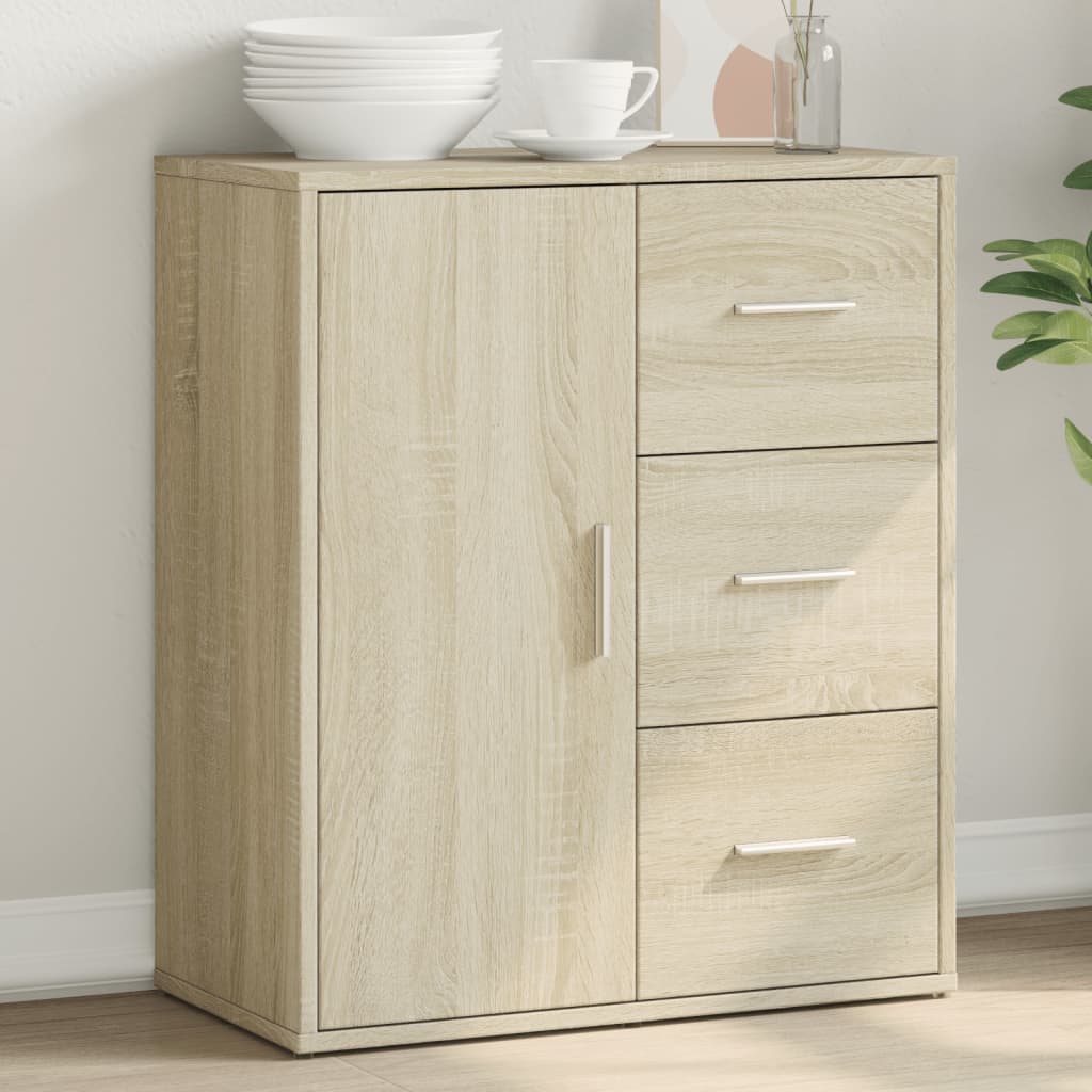 Buffet chêne sonoma 60x31x70 cm bois d'ingénierie - XIOS