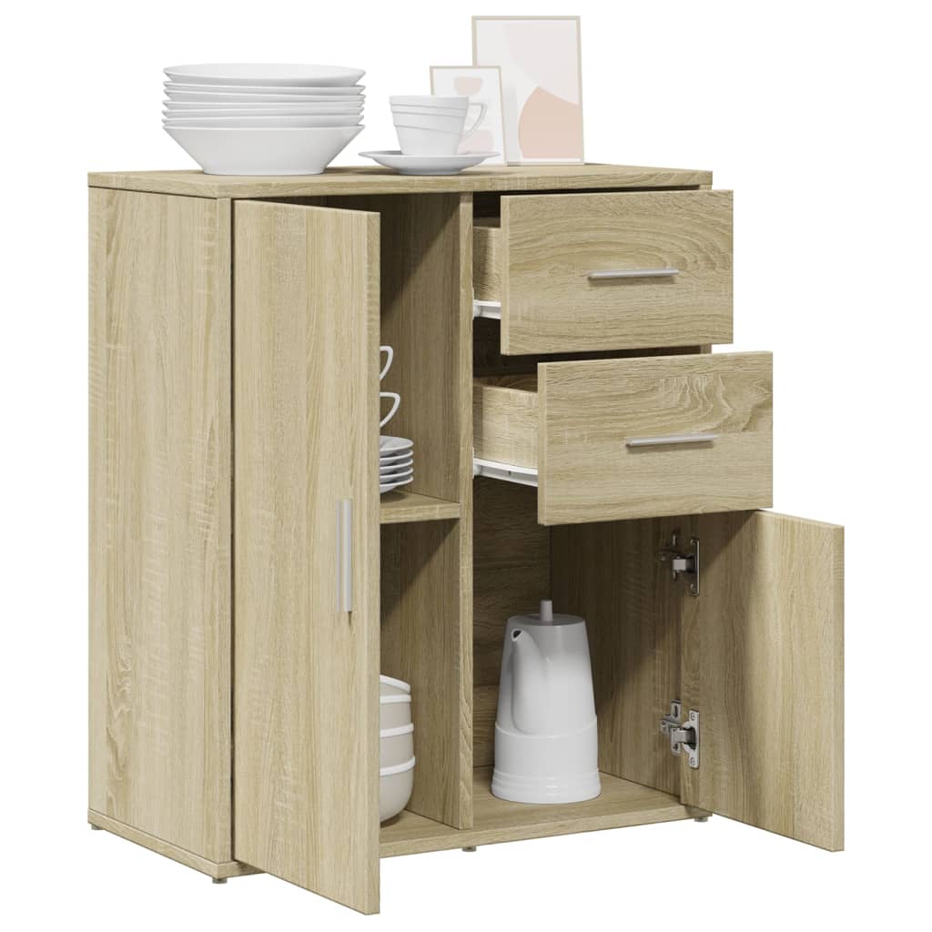 Buffet chêne sonoma 60x31x70 cm bois d'ingénierie - XIOS