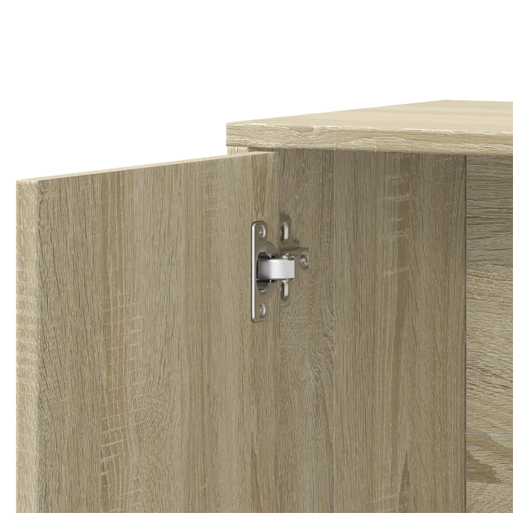 Buffet chêne sonoma 60x31x70 cm bois d'ingénierie - XIOS