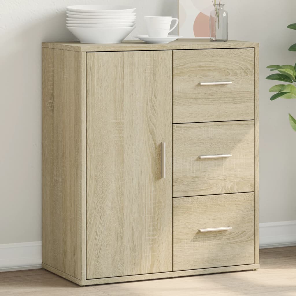 Buffet chêne sonoma 60x31x70 cm bois d'ingénierie - XIOS