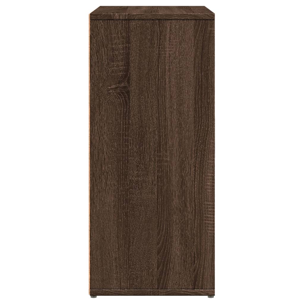 Buffet chêne marron 60x31x70 cm bois d'ingénierie - XIOS