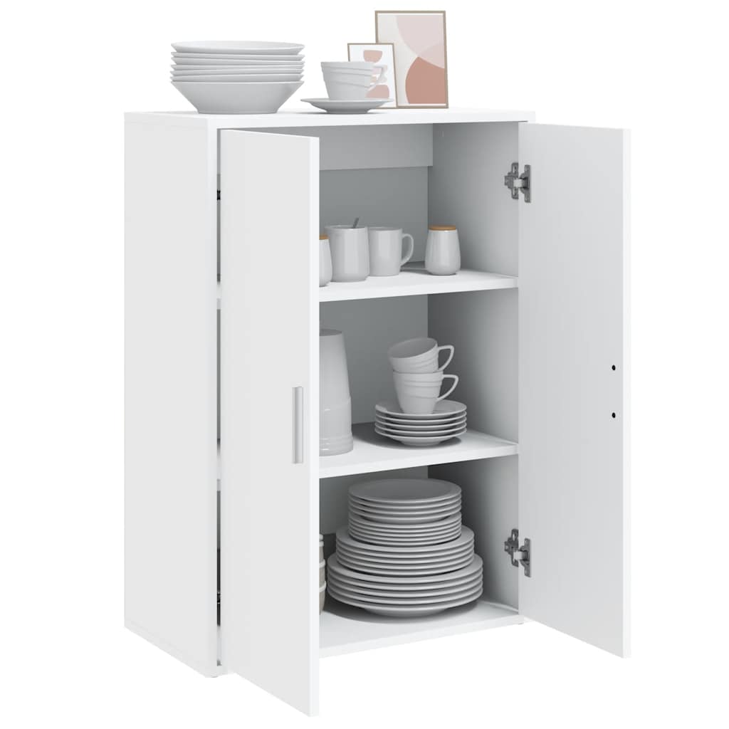 Buffet blanc 60x31x84 cm bois d'ingénierie - XIOS