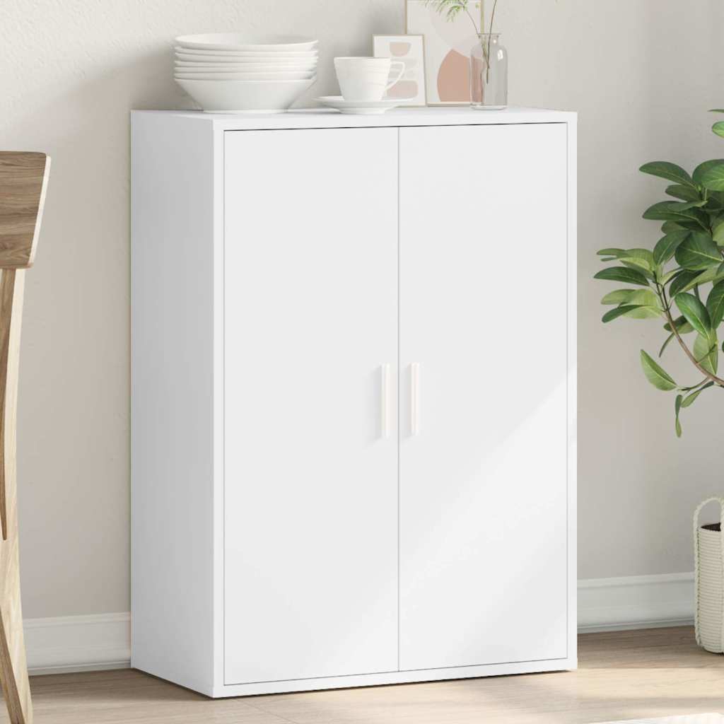 Buffet blanc 60x31x84 cm bois d'ingénierie - XIOS