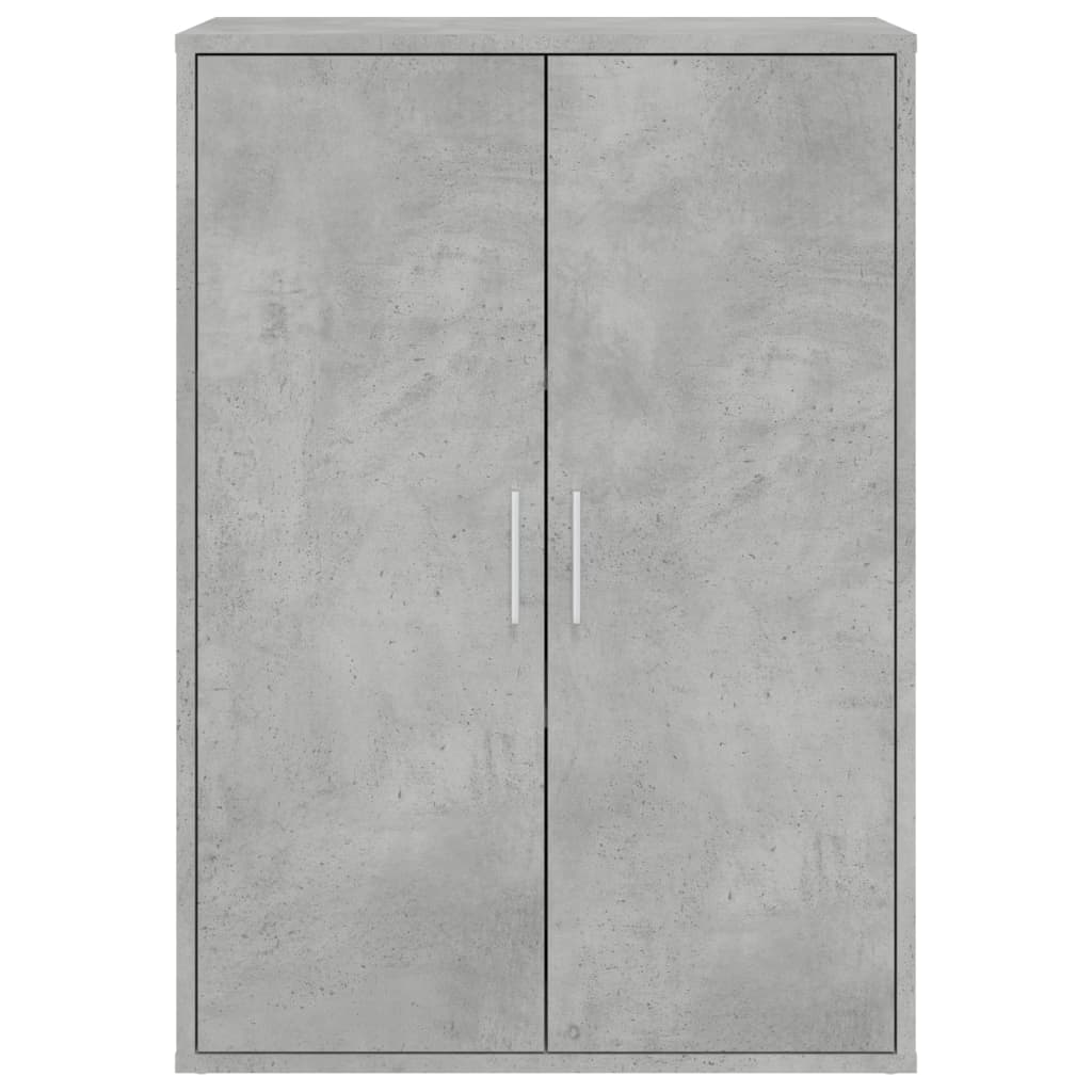 Buffet gris béton 60x31x84 cm bois d'ingénierie - XIOS