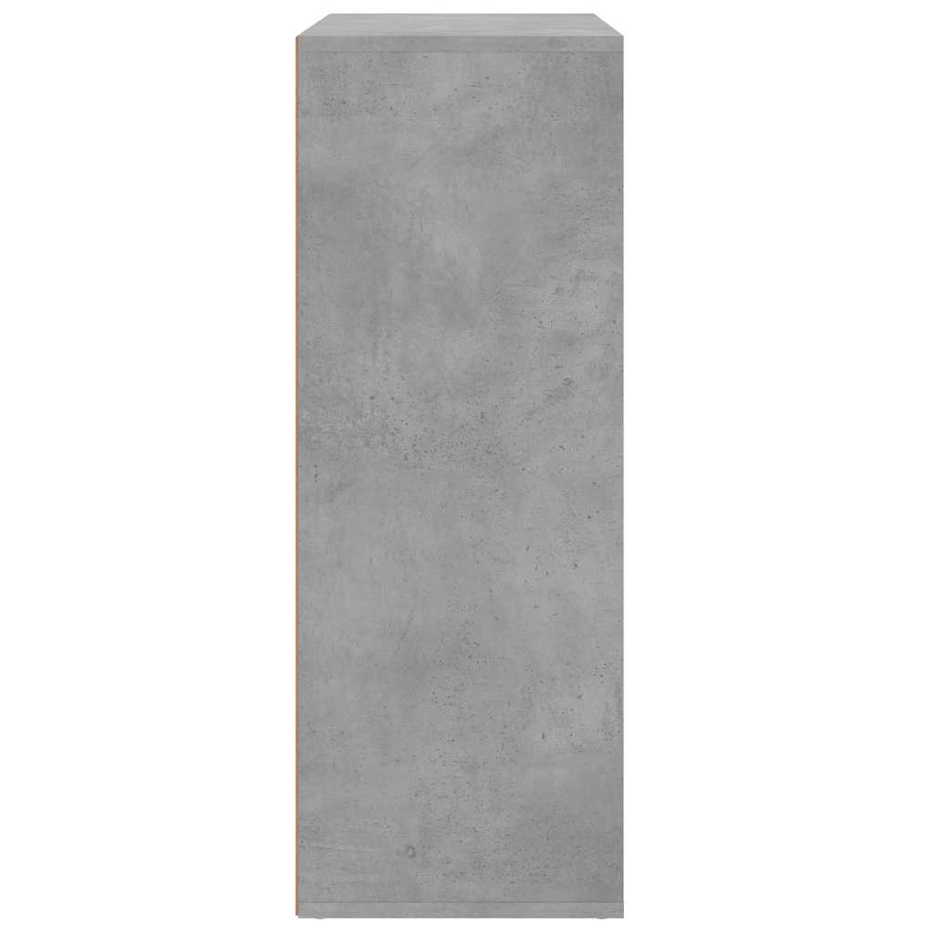 Buffet gris béton 60x31x84 cm bois d'ingénierie - XIOS