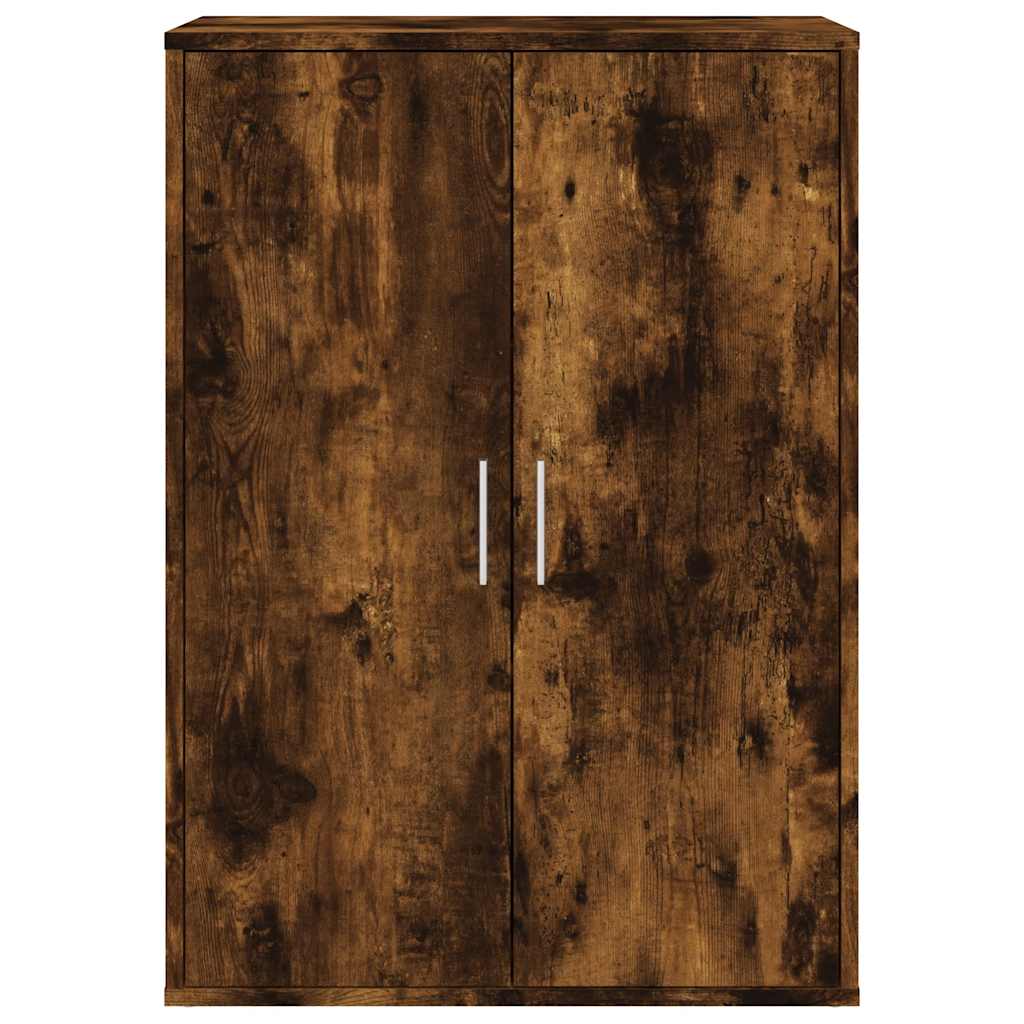 Buffet chêne fumé 60x31x84 cm bois d'ingénierie - XIOS