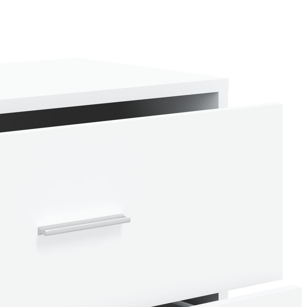 Buffet blanc 60x31x84 cm bois d'ingénierie - XIOS