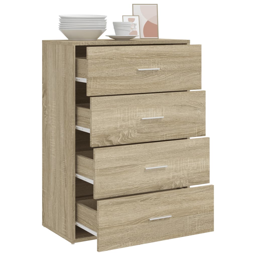 Buffet chêne sonoma 60x31x84 cm bois d'ingénierie - XIOS