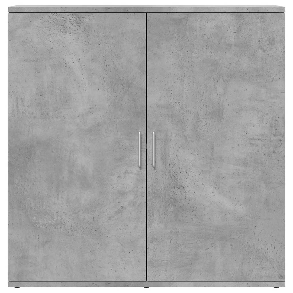 Buffet gris béton 79x38x80 cm bois d'ingénierie - XIOS