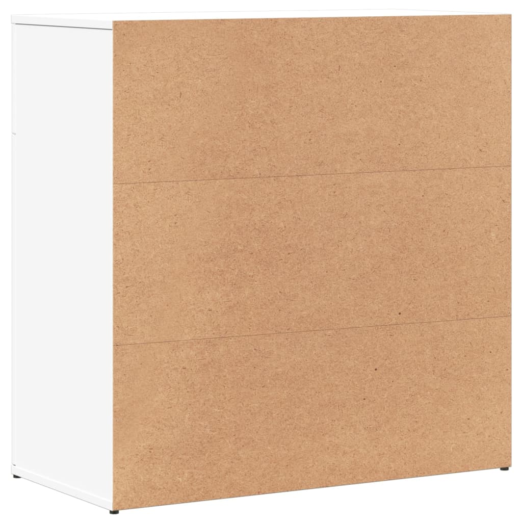 Buffet blanc 79x38x80 cm bois d’ingénierie - XIOS