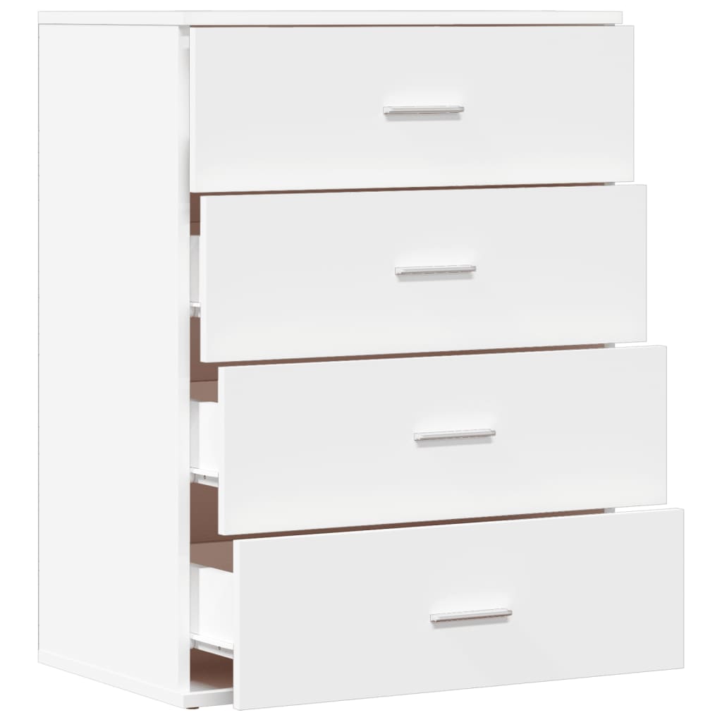 Buffet blanc 60x39x80 cm bois d’ingénierie - XIOS