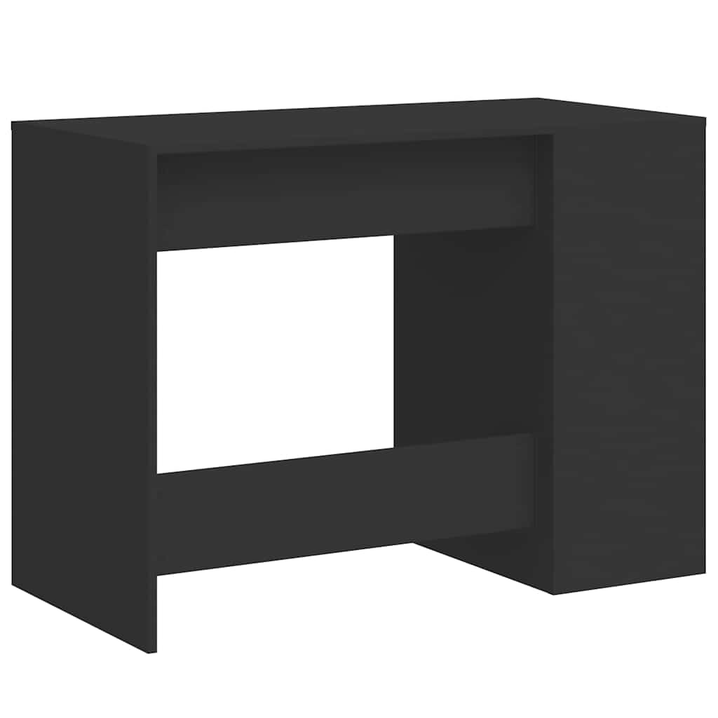 Bureau noir 102x50x75 cm bois d'ingénierie - XIOS