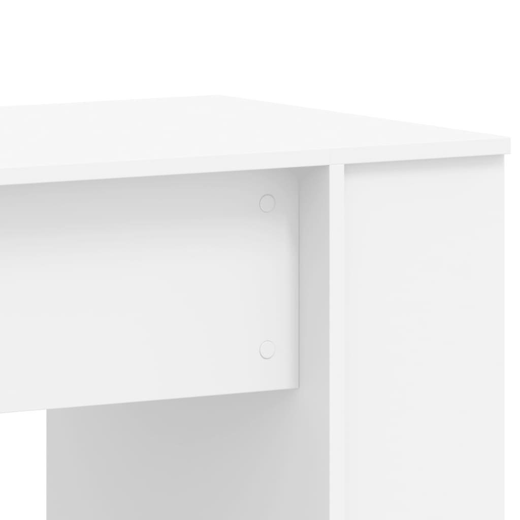 Bureau blanc 140x50x75 cm bois d'ingénierie - XIOS