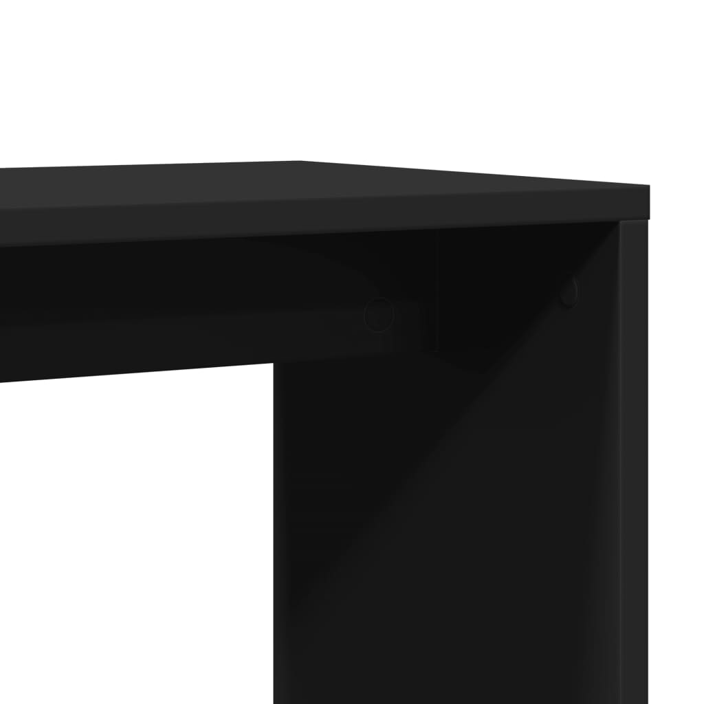 Table d'appoint Noir 50x30x50 cm Bois d'ingénierie - XIOS