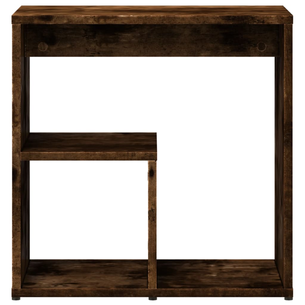 Tables d'appoint 2 pcs chêne fumé 50x30x50 cm bois d'ingénierie - XIOS