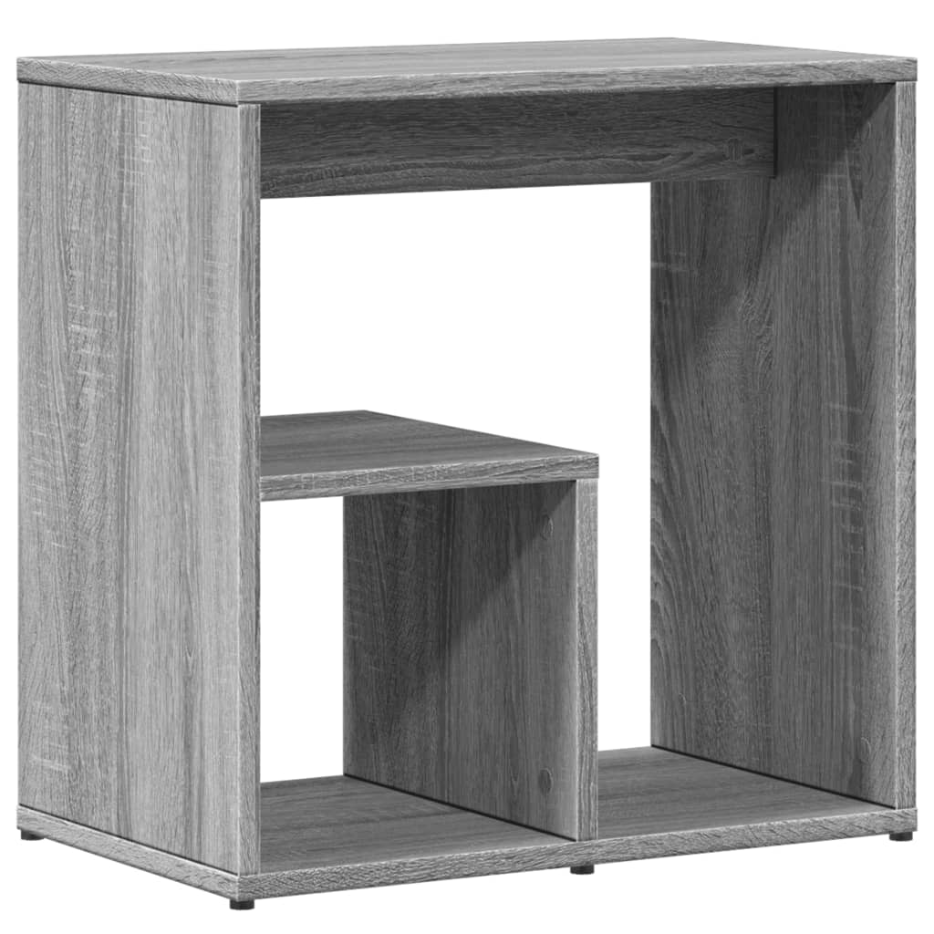 Tables d'appoint 2 pcs sonoma gris 50x30x50cm bois d'ingénierie - XIOS