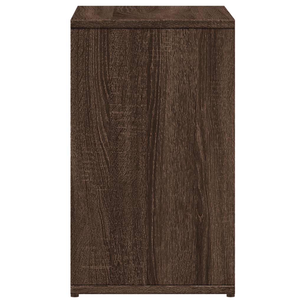 Tables d'appoint 2 pcs chêne marron 50x30x50 cm bois ingénierie - XIOS