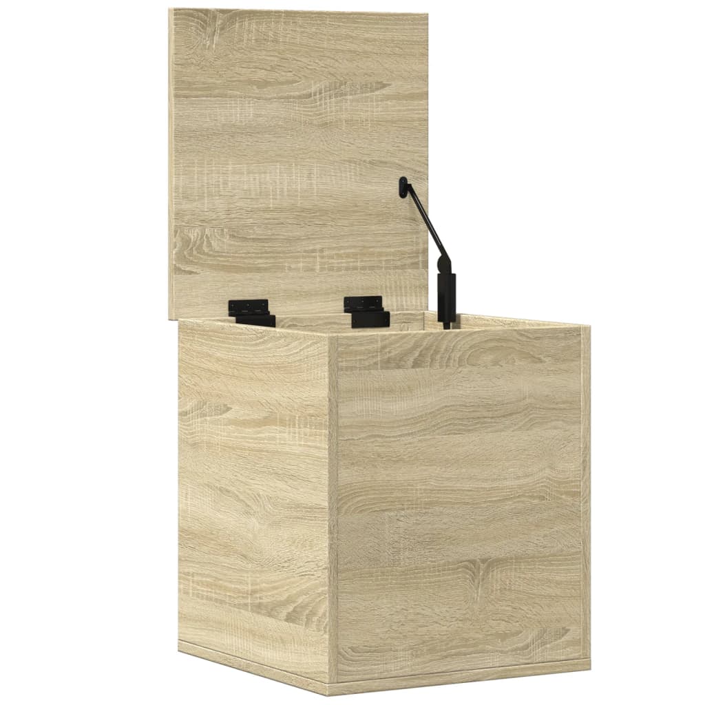 Boîte de rangement chêne sonoma 40x42x46 cm bois d'ingénierie - XIOS