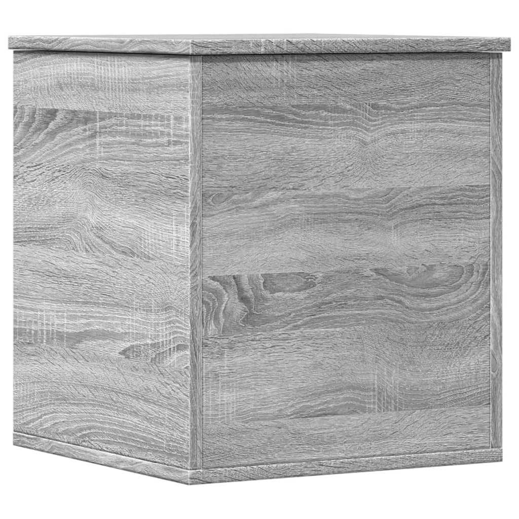 Boîte de rangement sonoma gris 40x42x46 cm bois d'ingénierie Coffres de rangement vidaXL