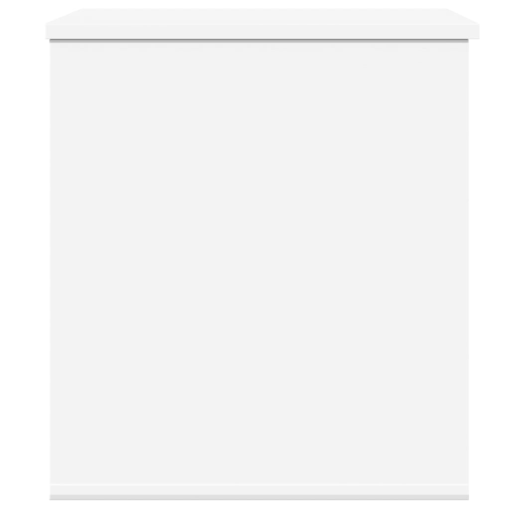 Boîte de rangement blanc 60x42x46 cm bois d'ingénierie - XIOS