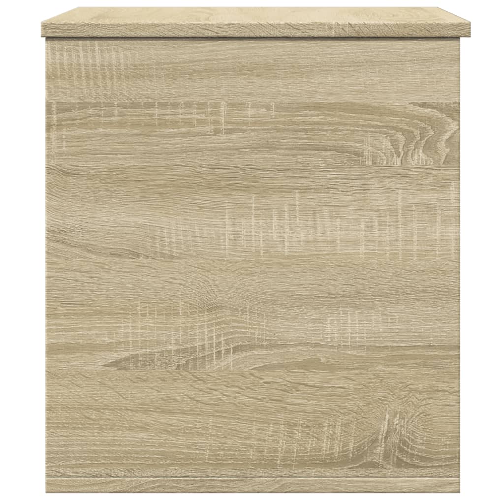 Boîte de rangement chêne sonoma 60x42x46 cm bois d'ingénierie - XIOS