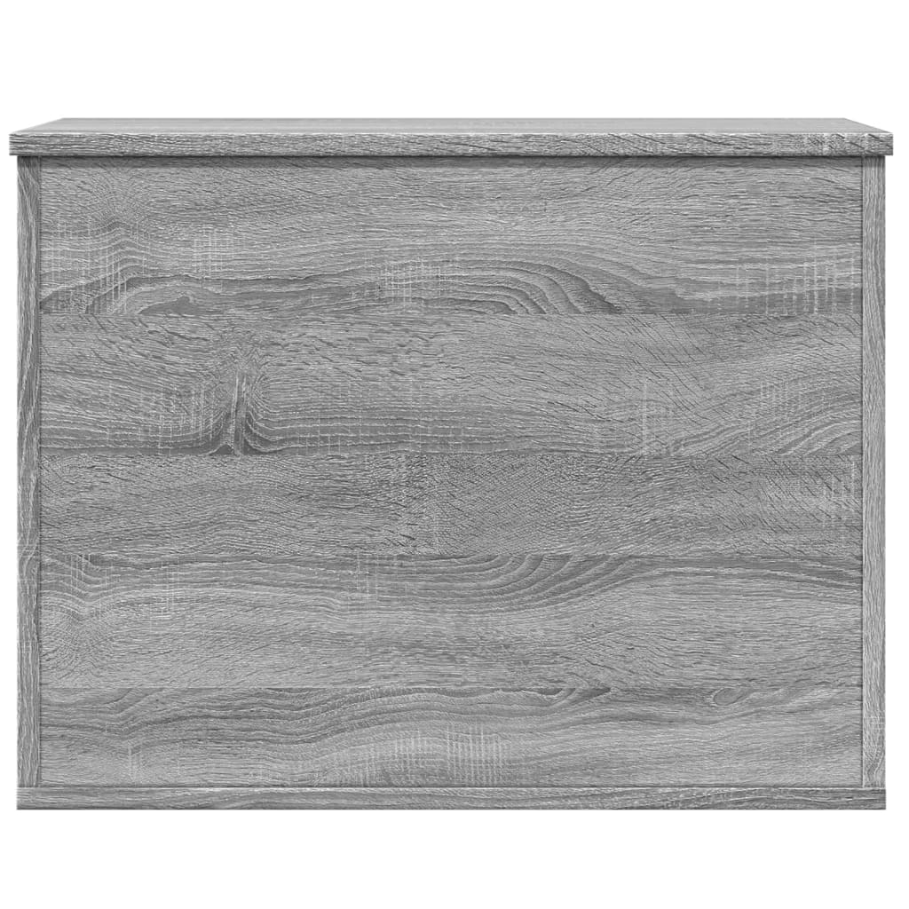 Boîte de rangement sonoma gris 60x42x46 cm bois d'ingénierie