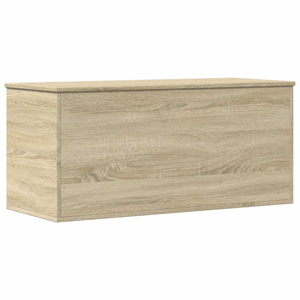 Boîte de rangement chêne sonoma 100x42x46 cm bois d'ingénierie - XIOS