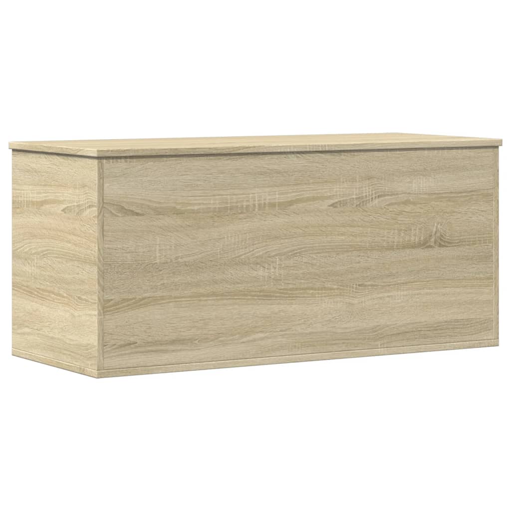 Boîte de rangement chêne sonoma 100x42x46 cm bois d'ingénierie - XIOS