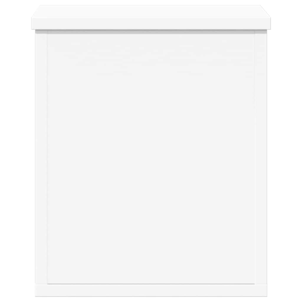 Boîte de rangement blanc 30x35x35 cm bois d'ingénierie - XIOS