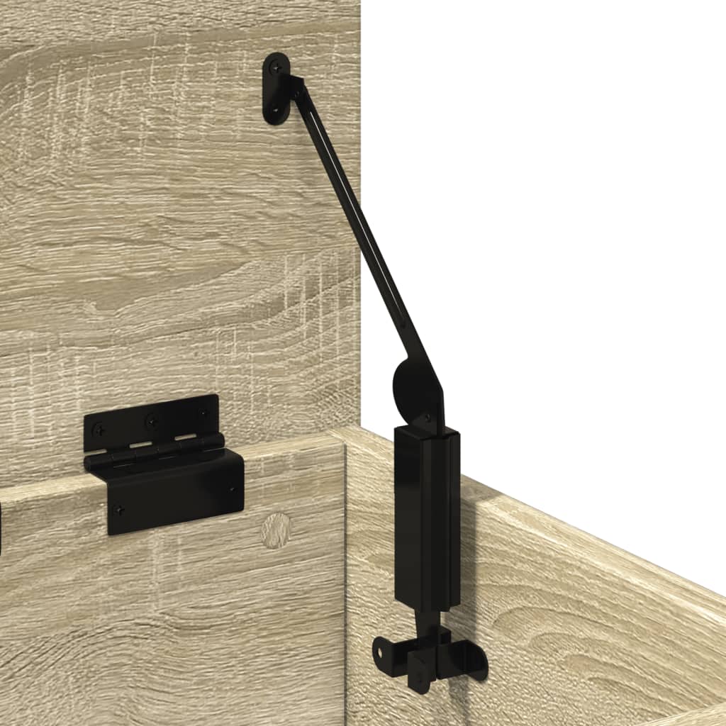 Boîte de rangement chêne sonoma 30x35x35 cm bois d'ingénierie - XIOS