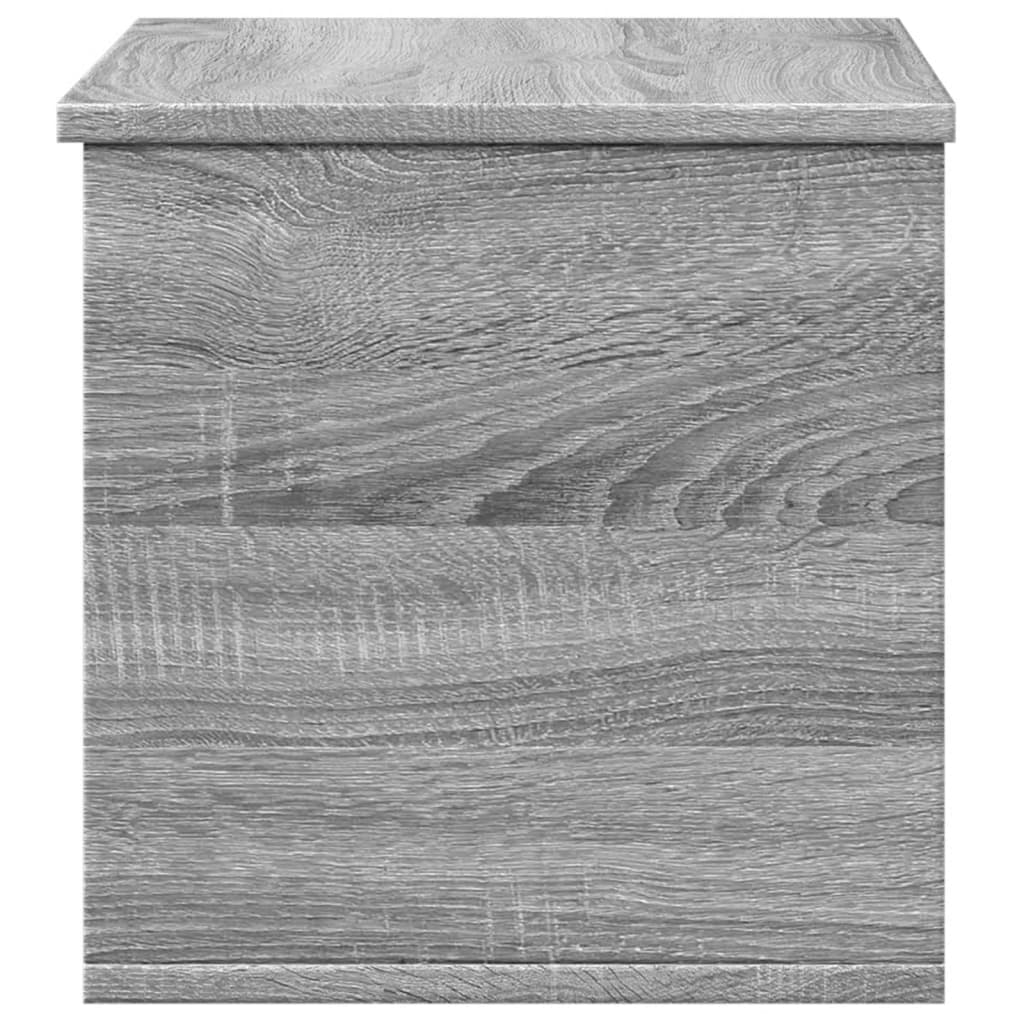 Boîte de rangement sonoma gris 60x35x35 cm bois d'ingénierie - XIOS