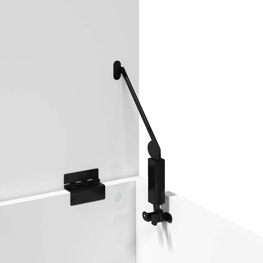 Boîte de rangement blanc 90x35x35 cm bois d'ingénierie - XIOS