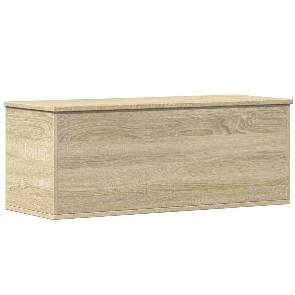 Boîte de rangement chêne sonoma 90x35x35 cm bois d'ingénierie - XIOS