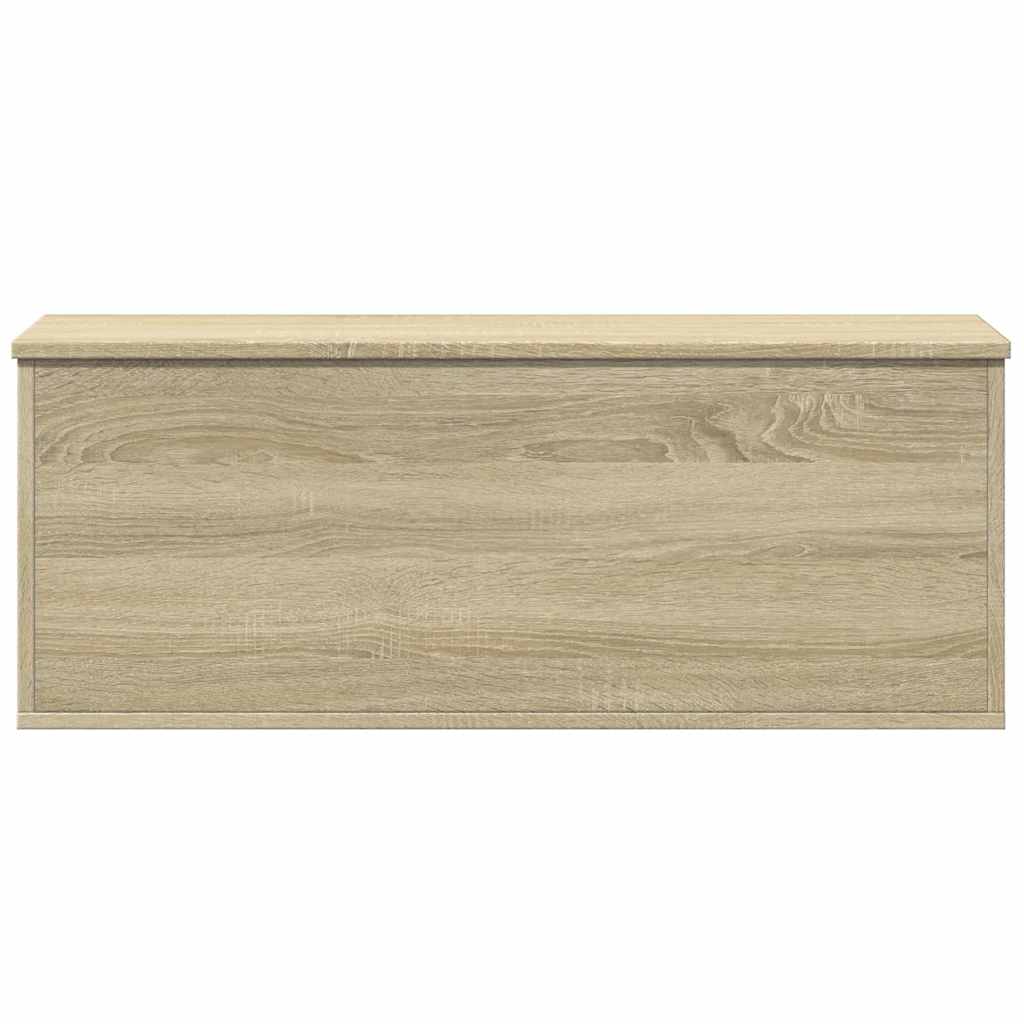 Boîte de rangement chêne sonoma 90x35x35 cm bois d'ingénierie - XIOS