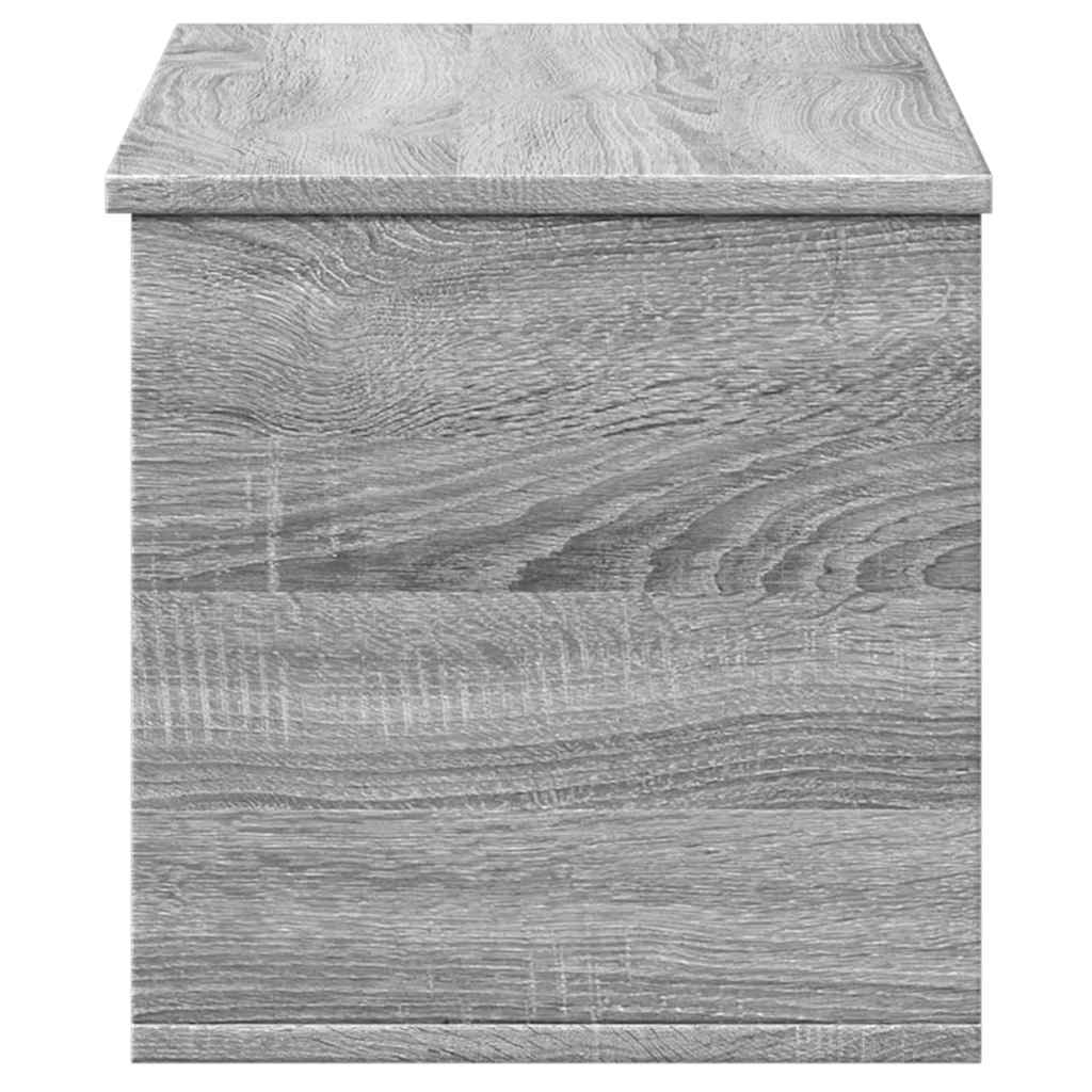 Boîte de rangement sonoma gris 90x35x35 cm bois d'ingénierie - XIOS