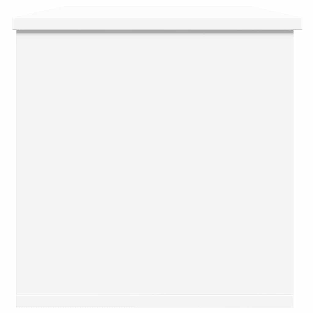 Boîte de rangement blanc 102x35x35 cm bois d'ingénierie - XIOS