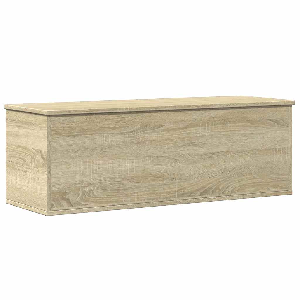 Boîte de rangement chêne sonoma 102x35x35 cm bois d'ingénierie - XIOS