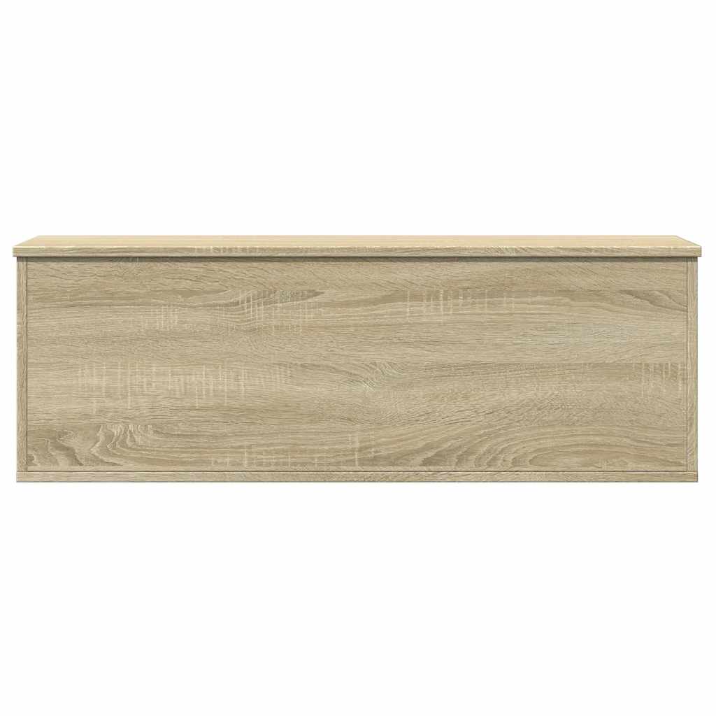 Boîte de rangement chêne sonoma 102x35x35 cm bois d'ingénierie - XIOS