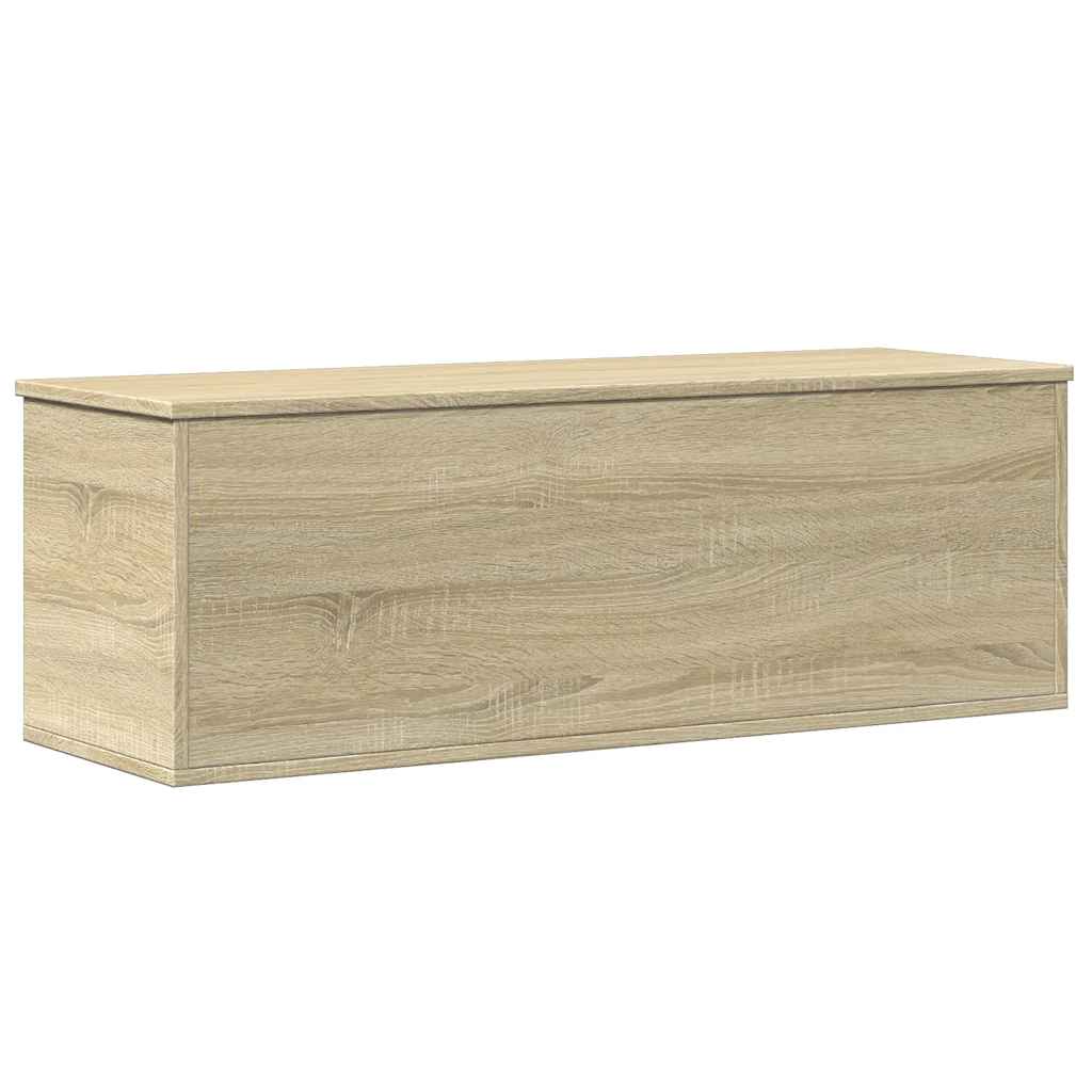 Boîte de rangement chêne sonoma 102x35x35 cm bois d'ingénierie - XIOS