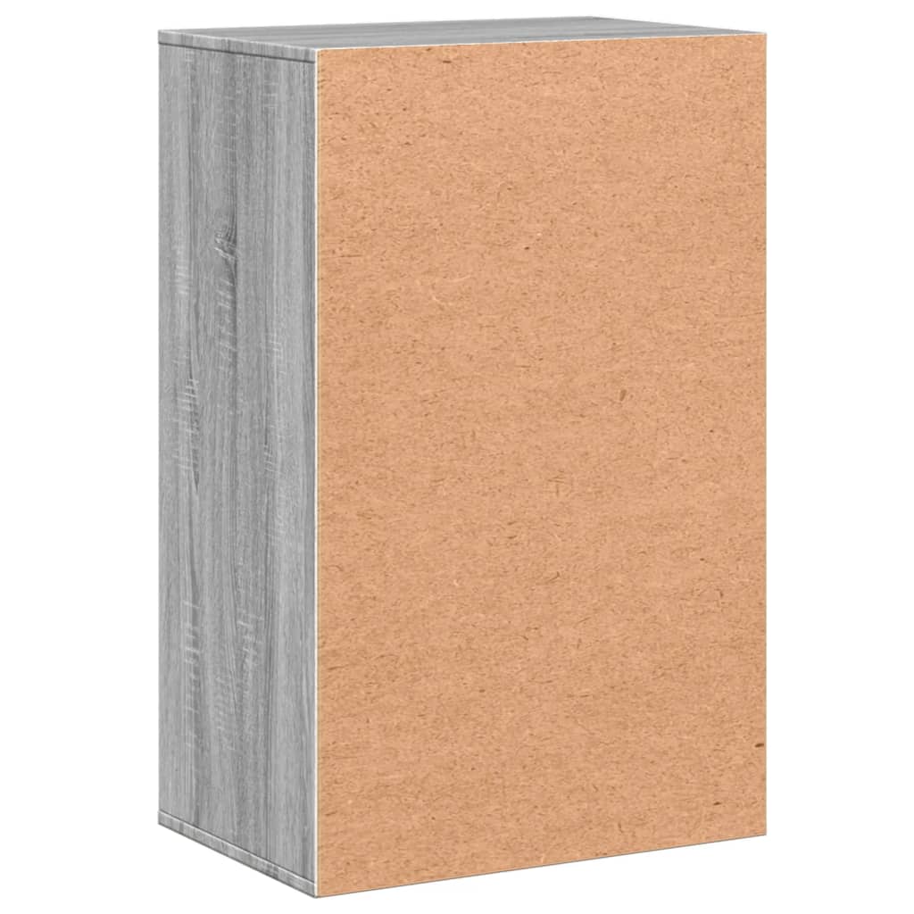 Armoire de rangement sonoma gris 56,5x39x90 cm bois ingénierie - XIOS