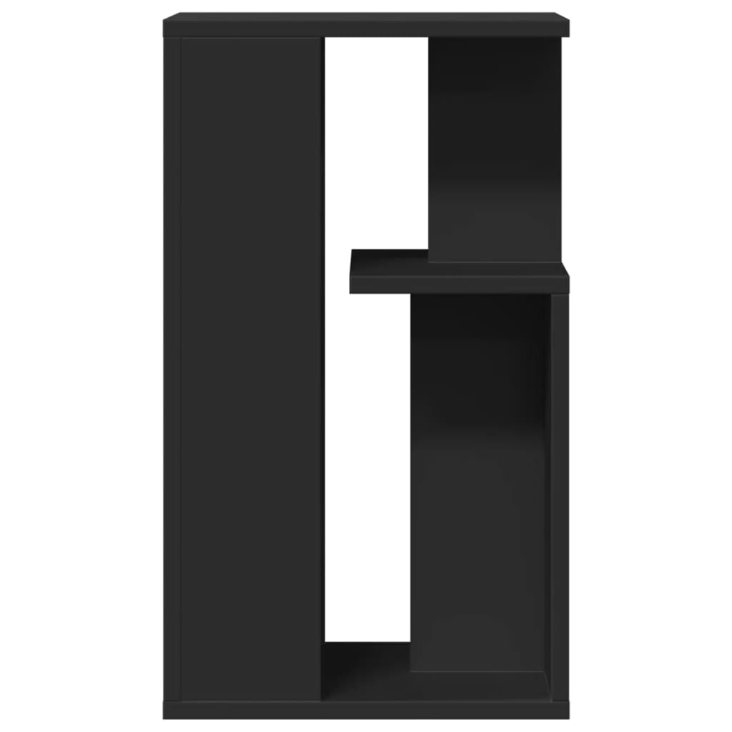 Table d'appoint noir 35x35x60 cm bois d'ingénierie - XIOS