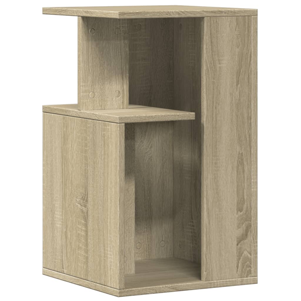 Table d'appoint chêne sonoma 35x35x60 cm bois d'ingénierie - XIOS