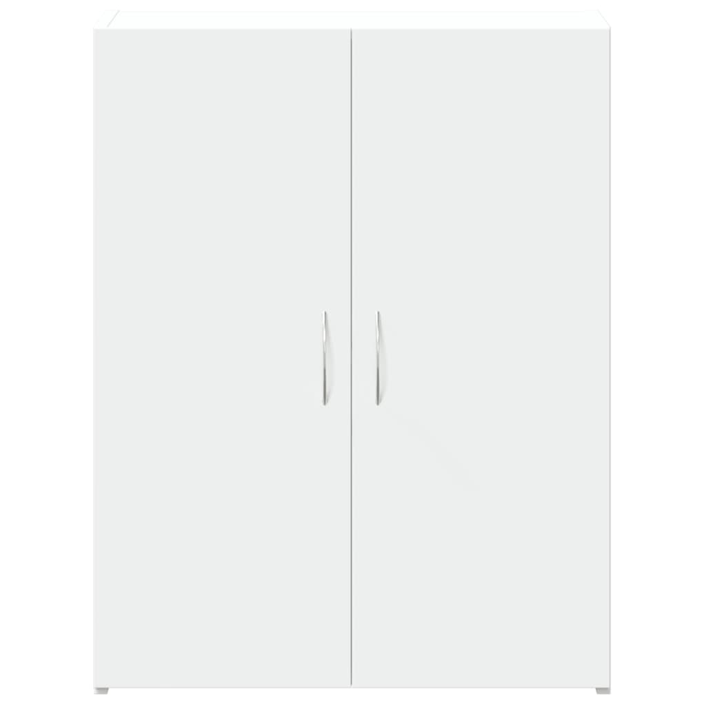 Armoire de classement blanc 60x32x77,5 cm bois d'ingénierie - XIOS