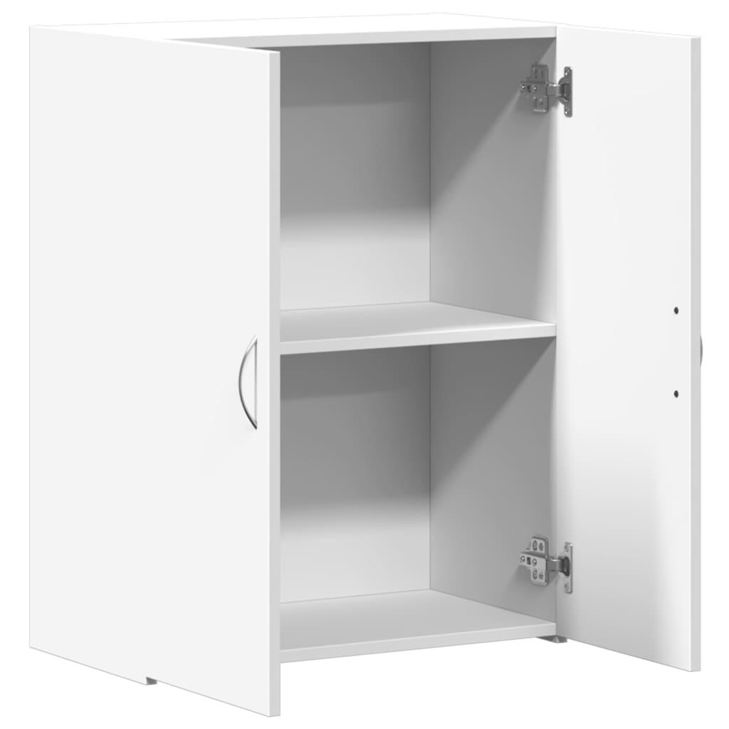Armoire de classement blanc 60x32x77,5 cm bois d'ingénierie - XIOS
