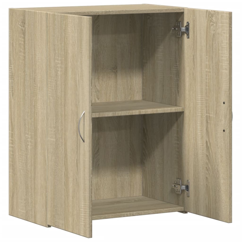 Armoire de classement chêne sonoma bois d'ingénierie - XIOS