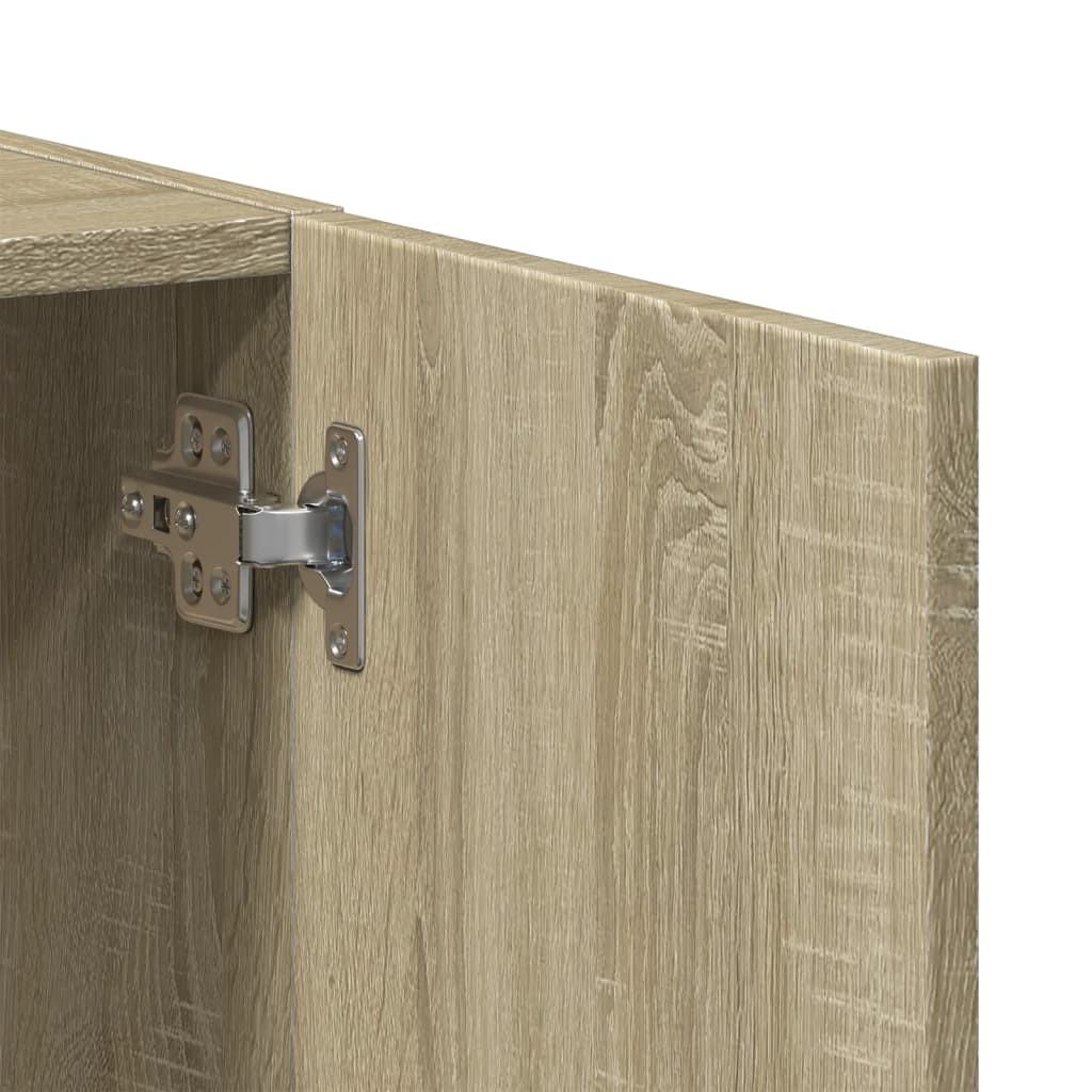 Armoire de classement chêne sonoma bois d'ingénierie - XIOS
