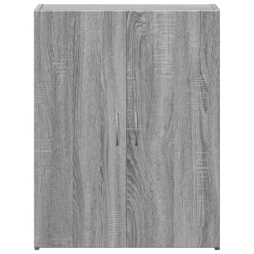 Armoire de classement sonoma gris bois d'ingénierie - XIOS